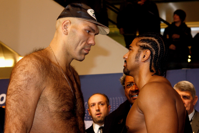 Nikolai Valuev – 2,13 m | Getty Images Photo by Alex Grimm/Bongarts