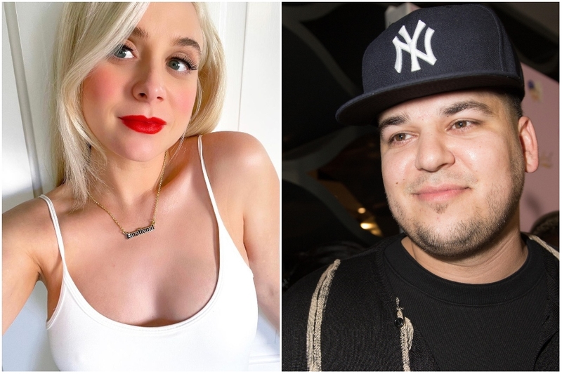 Alessandra Torresani und Rob Kardashian | Instagram/@alessandratorresani & Alamy Stock Photo