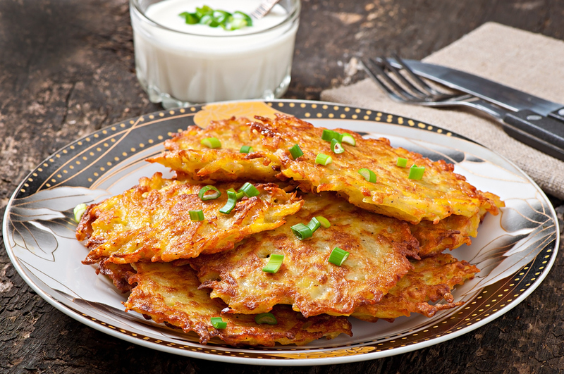 Potato Pancakes | Shutterstock Photo by Timolina