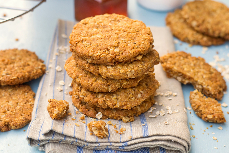 Oat & Coconut Icebox Cookies | Shutterstock Photo by larik_malasha