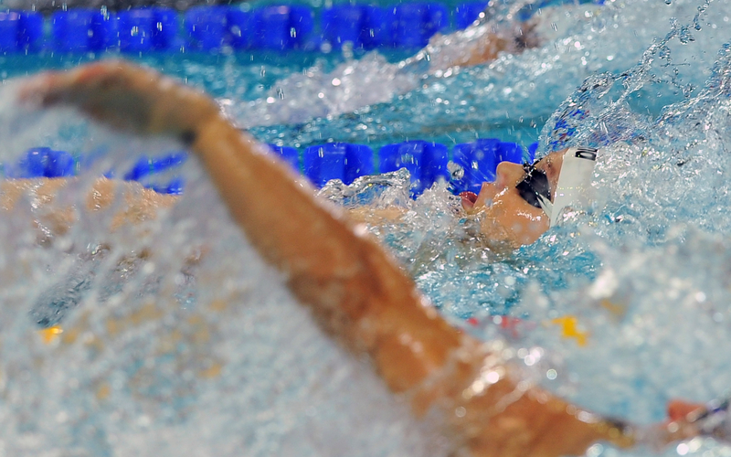 Eins mit dem Wasser | Getty Images Photo by BULENT KILIC/AFP