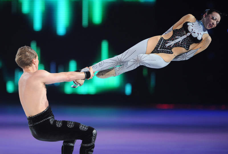 Stärke beim Eislaufen | Getty Images Photo by PETER PARKS/AFP