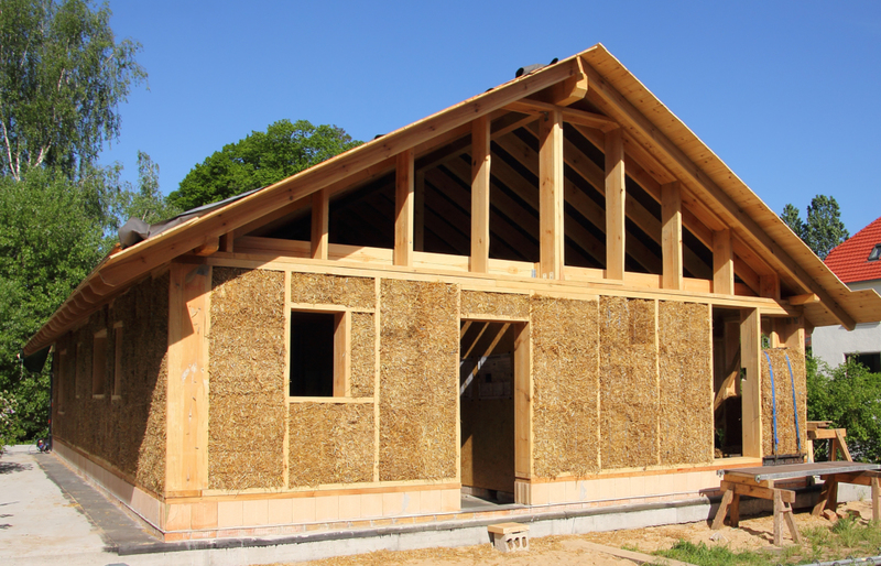 The Straw Bale Home | Getty Images Photo by anandoart