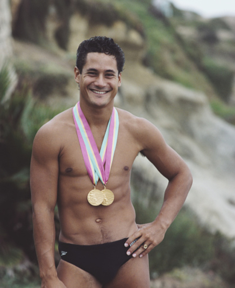 Greg Louganis - Saltador | Getty Images Photo by Tony Duffy/Allsport