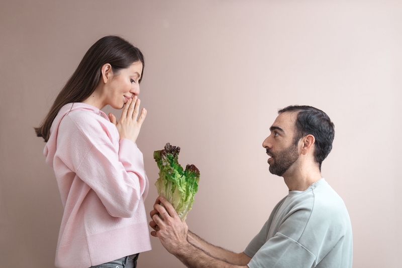 When Vegans Propose  | Shutterstock