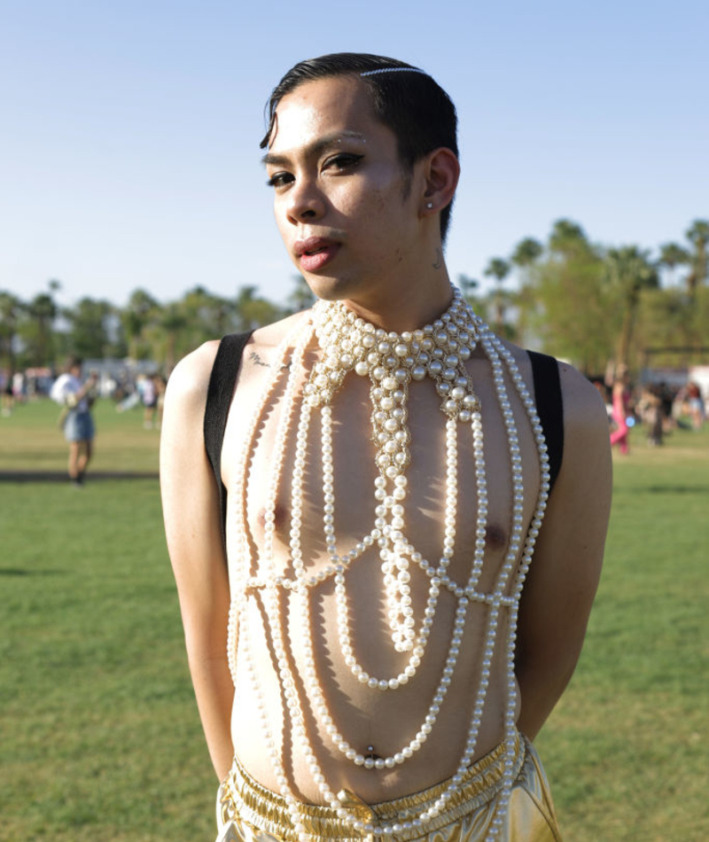 Lo que pueden hacer un par de pantalones cortos dorados | Getty Images Photo by Amy Sussman