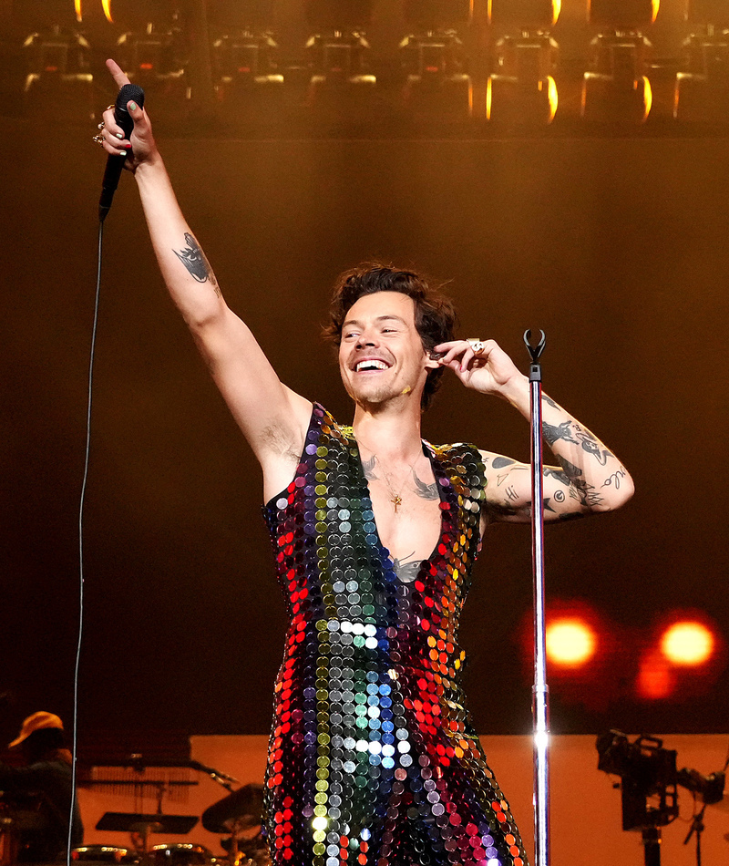 Harry Styles brilla con luz propia | Getty Images Photo by Kevin Mazur