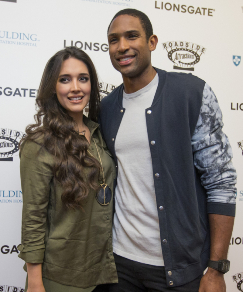 Amelia Vega & Al Horford | Getty Images Photo by Scott Eisen