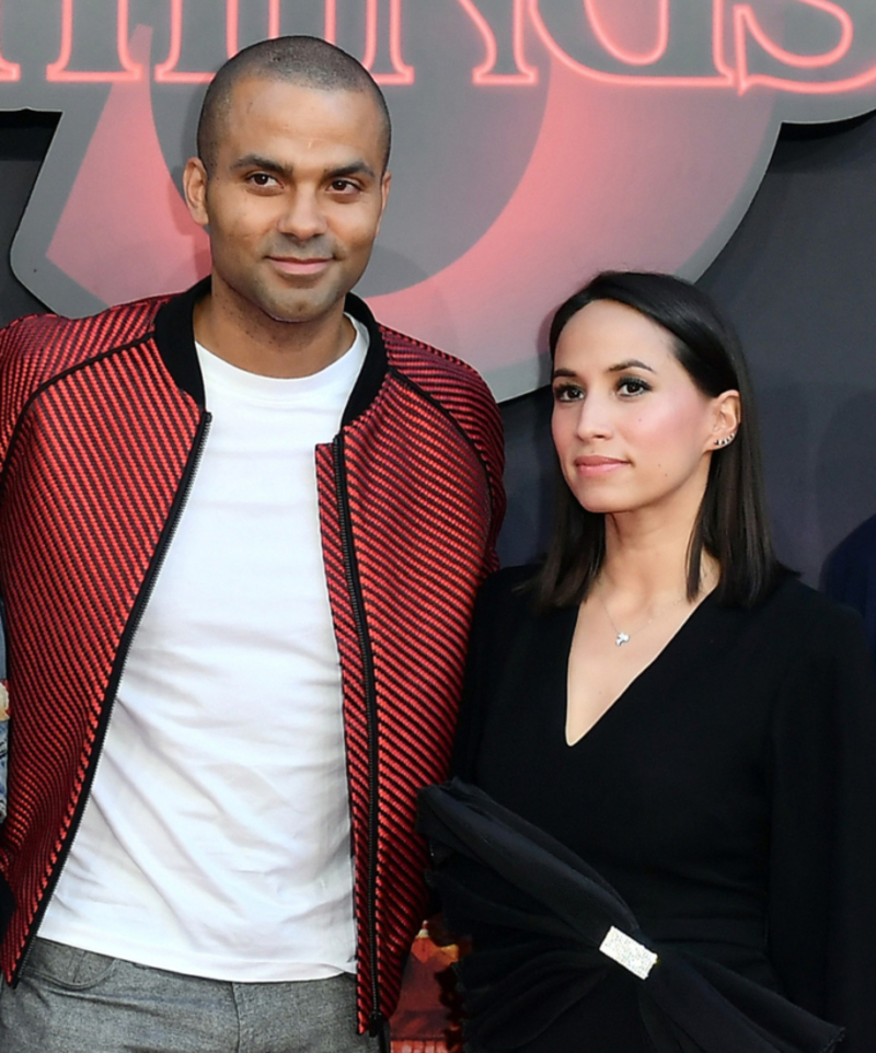 Tony Parker and Axelle Francine | Getty Images Photo by Dominique Charriau