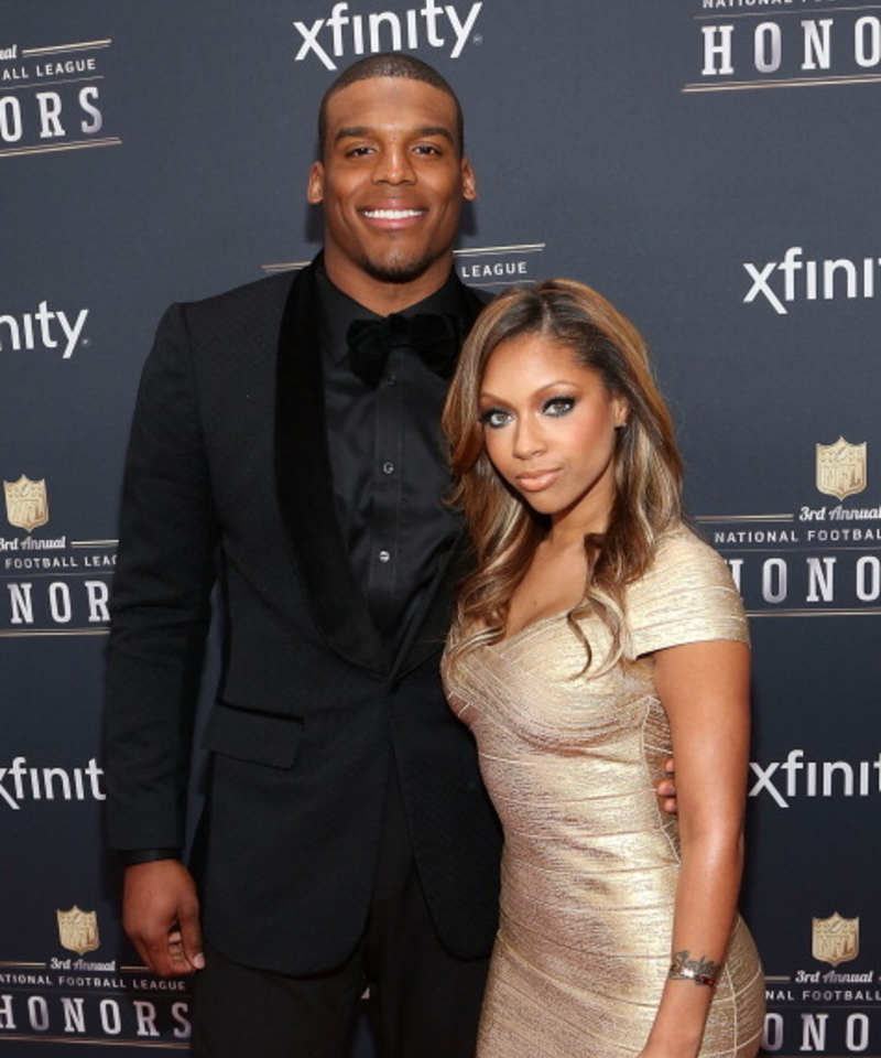 Kia Proctor & Cam Newton | Getty Images Photo by Taylor Hill/FilmMagic