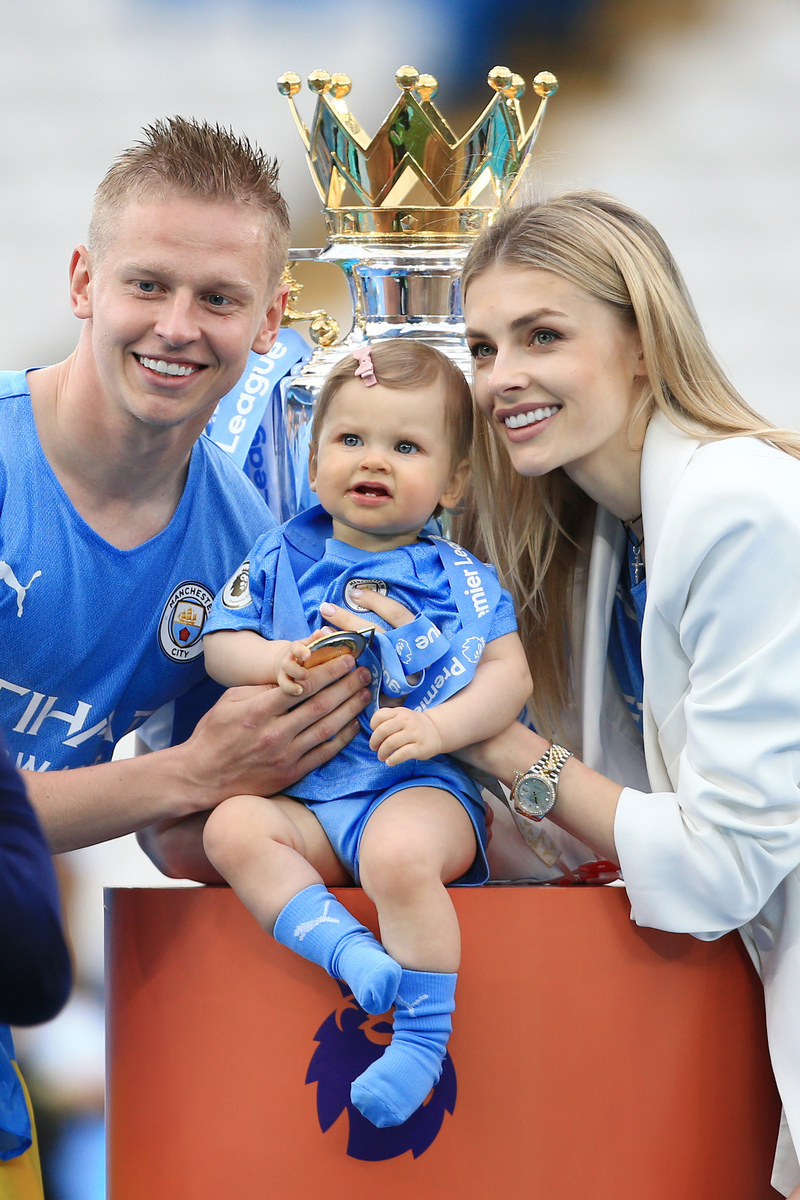 Oleksandr Zinchenko & Vlada Shcheglova | Getty Images Photo by Simon Stacpoole/Offside