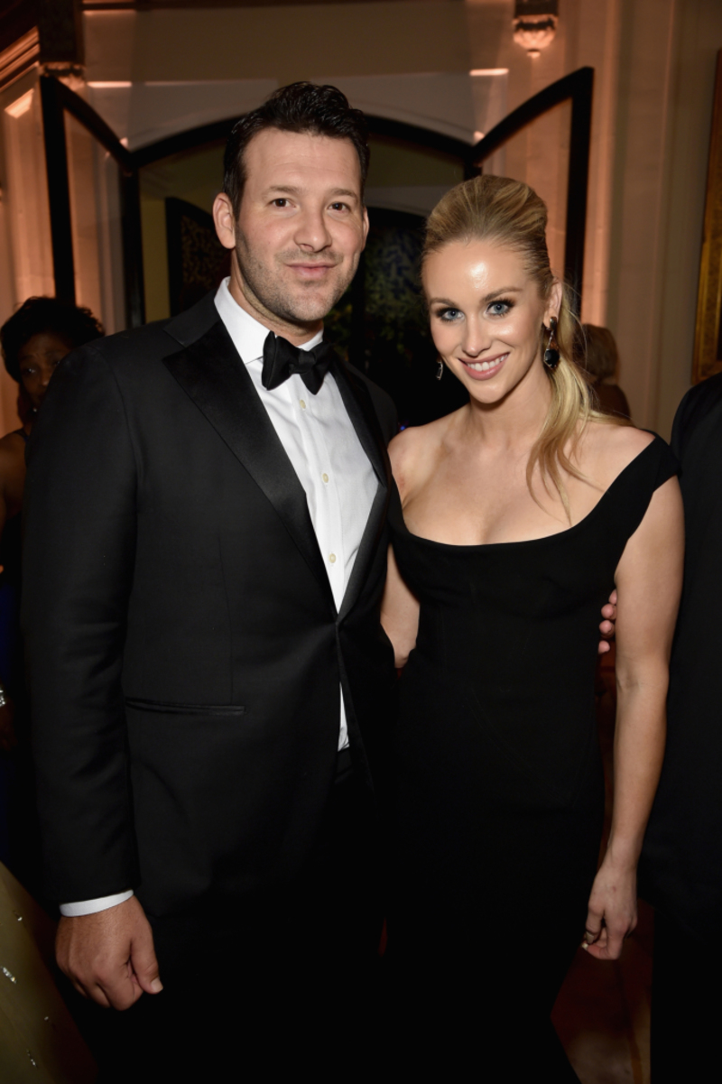 Candace Romo & Tony Romo | Getty Images Photo by Dimitrios Kambouris