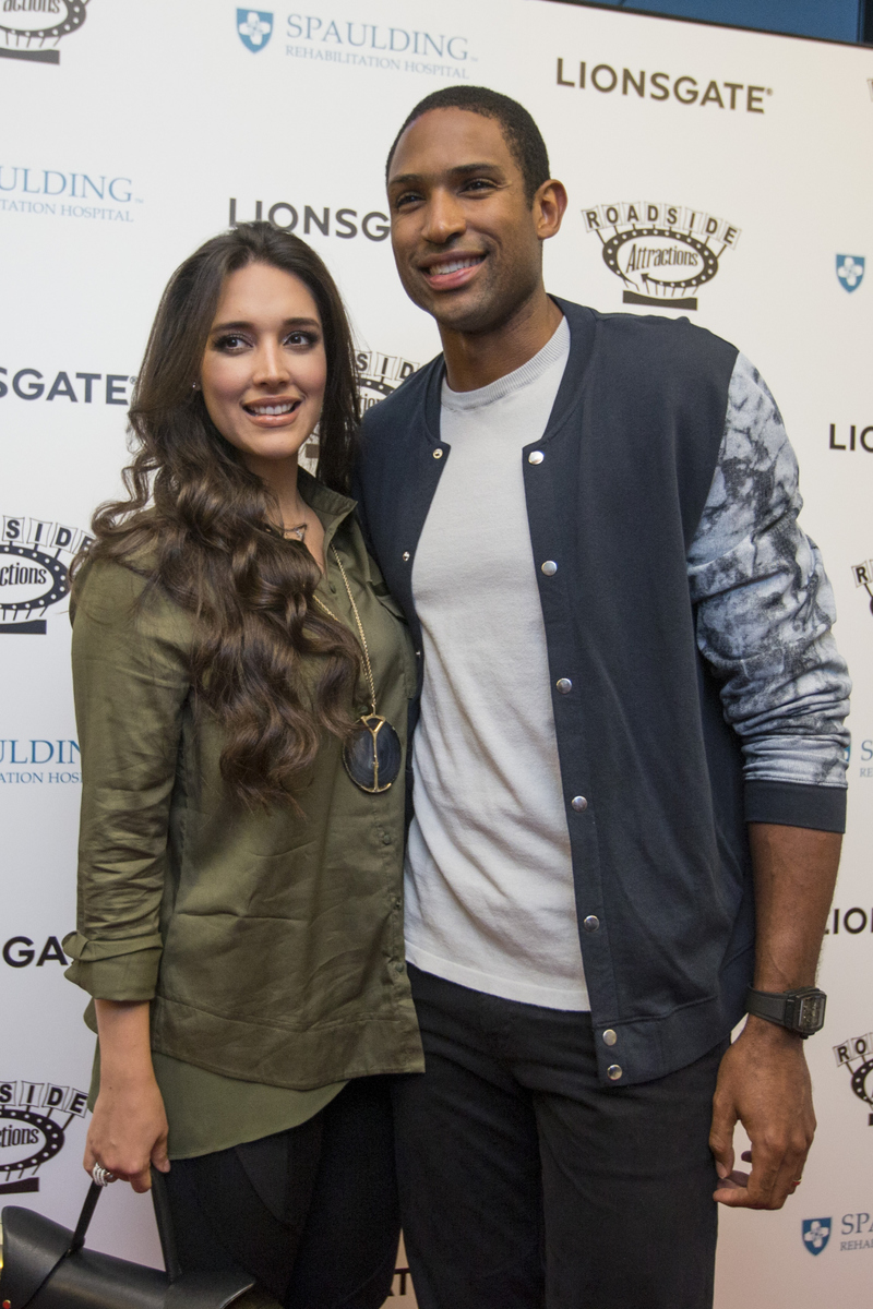 Amelia Vega & Al Horford | Getty Images Photo by Scott Eisen