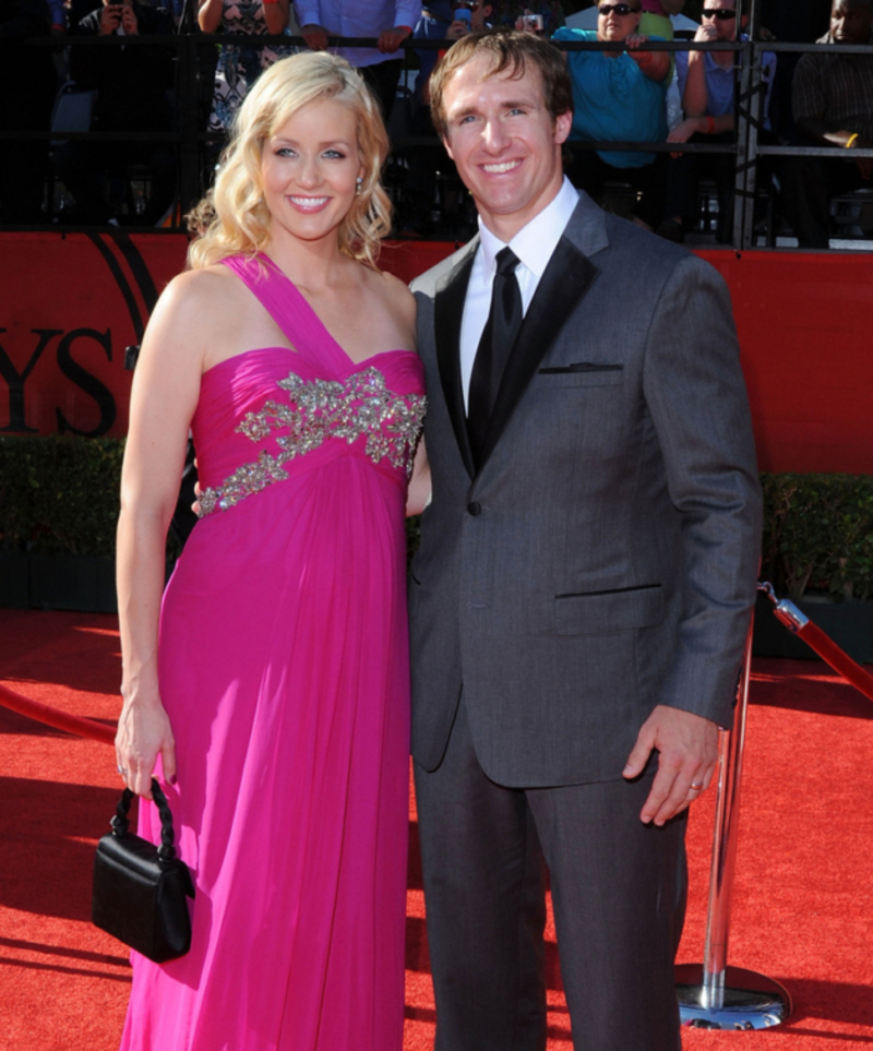 Brittany Dudchenko & Drew Brees | Getty Images Photo by Jon Kopaloff