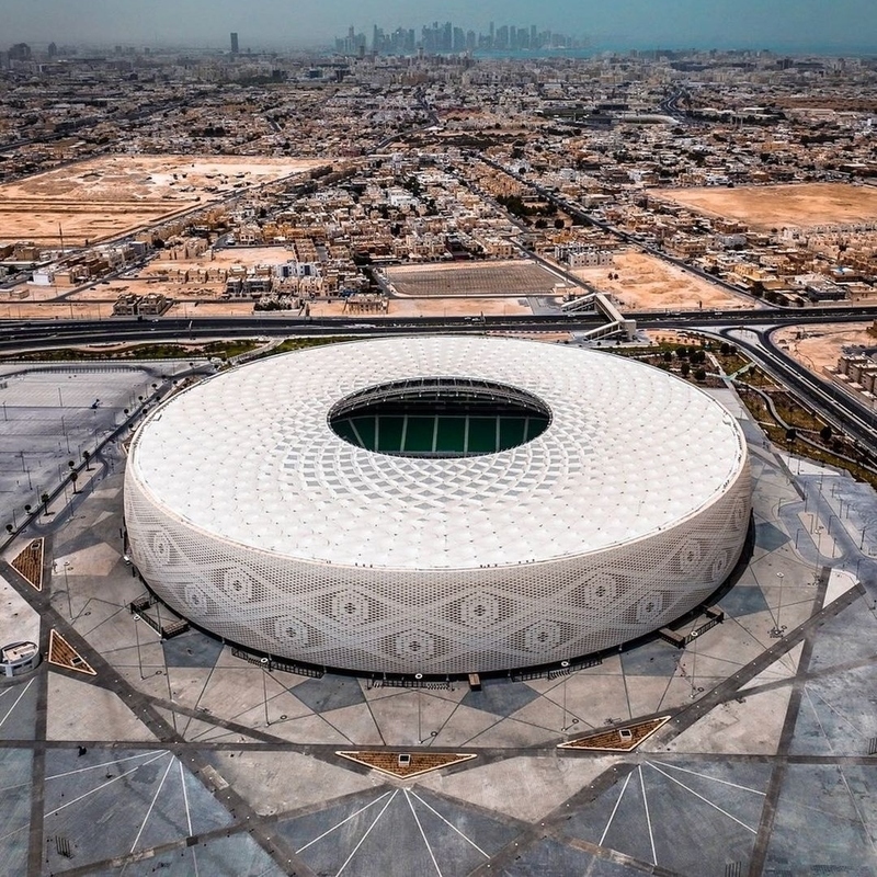 El estadio Al Thumama | Instagram/@estadios.fc