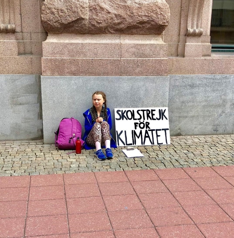 School Strike | Instagram/@gretathunberg