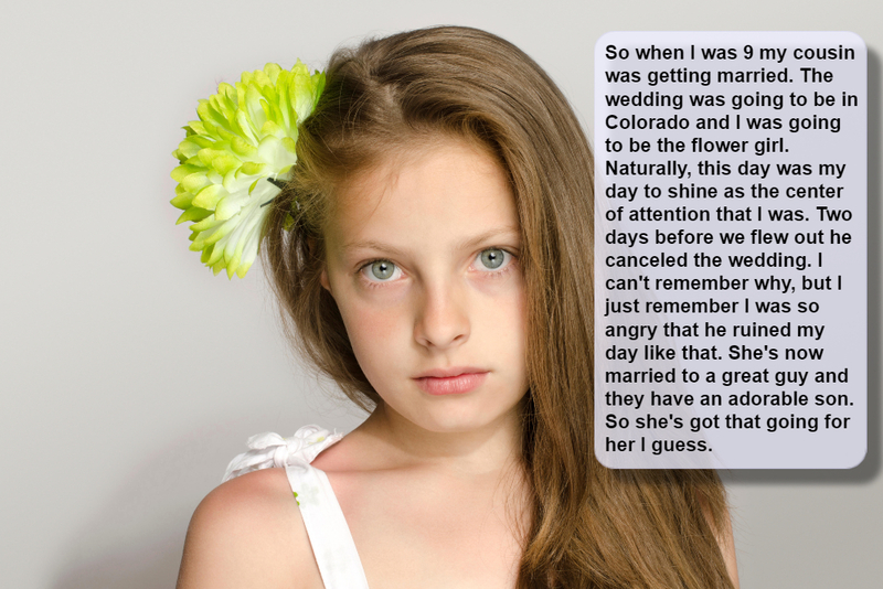 Furious Flower Girl | Alamy Stock Photo