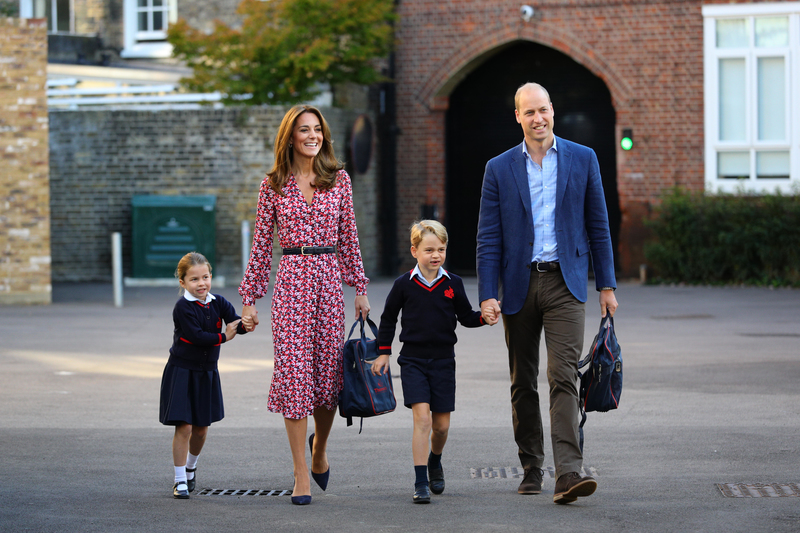 The Family Moves Back To London | Alamy Stock Photo by Aaron Chown/PA Images