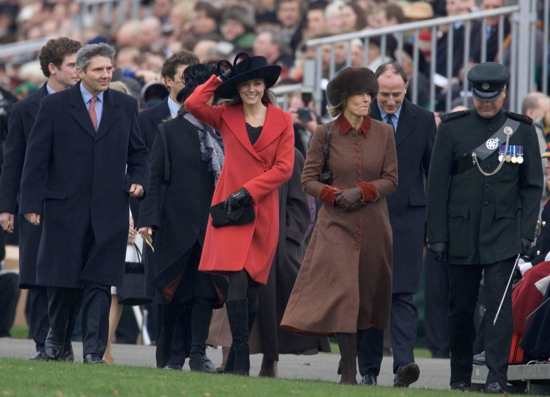 Her First Public Appearance | Alamy Stock Photo by Tim Clarke/PA Images