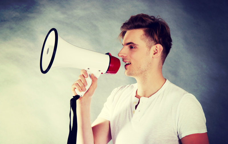 you're pretty loud | Shutterstock Photo by B-D-S Piotr Marcinski