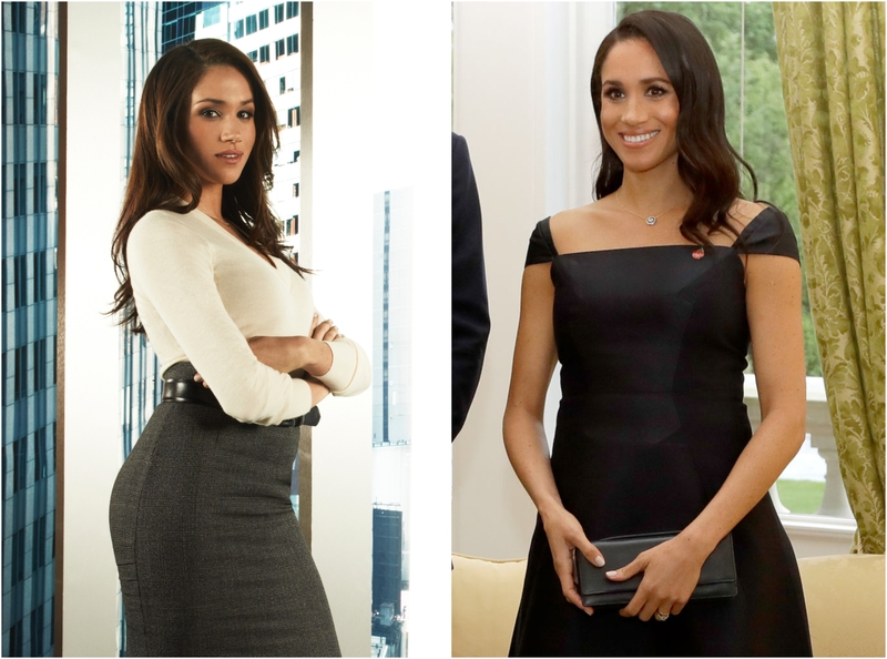 Meghan Markle | MovieStillsDB & Getty Images Photo by Pool/Samir Hussein/WireImage