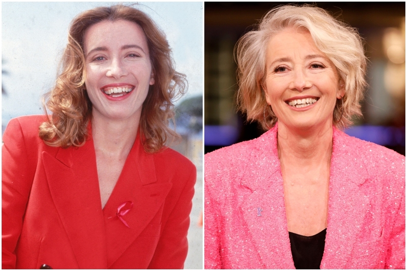 Emma Thompson | Getty Images Photo by Miranda Shen/Fotos International & Alamy Stock Photo