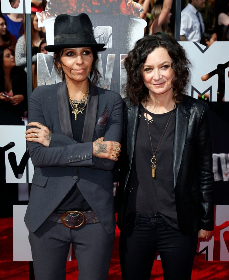 Sara Gilbert e Linda Perry | Alamy Stock Photo