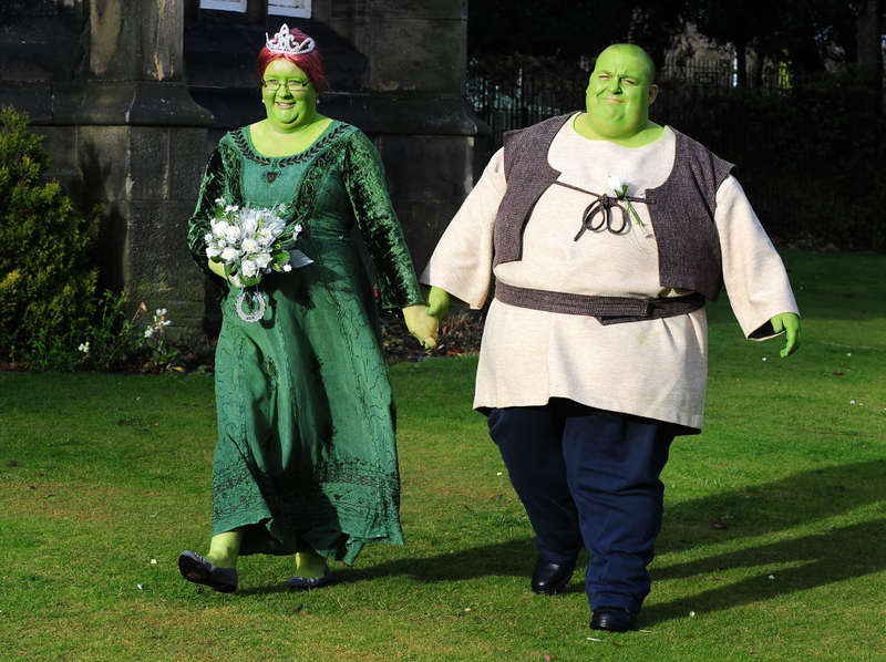 « Voici mon marécage de mariée ! » | Getty Images Photo by Rui Vieira/PA Images