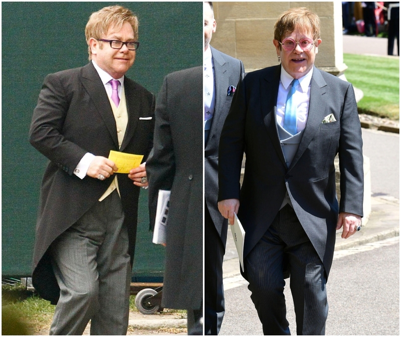 Elton John at the Wedding | Alamy Stock Photo