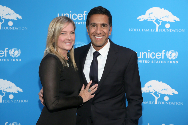 Sanjay Gupta et Rebecca Olson – Ensemble Depuis 2004 | Getty Images Photo by Ben Rose