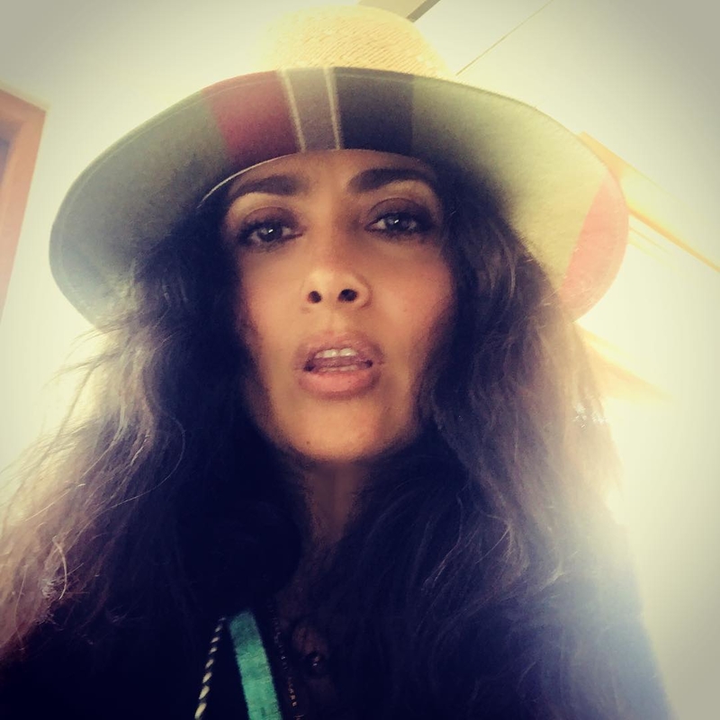 Fluchen auf spanisch | Instagram/@salmahayek