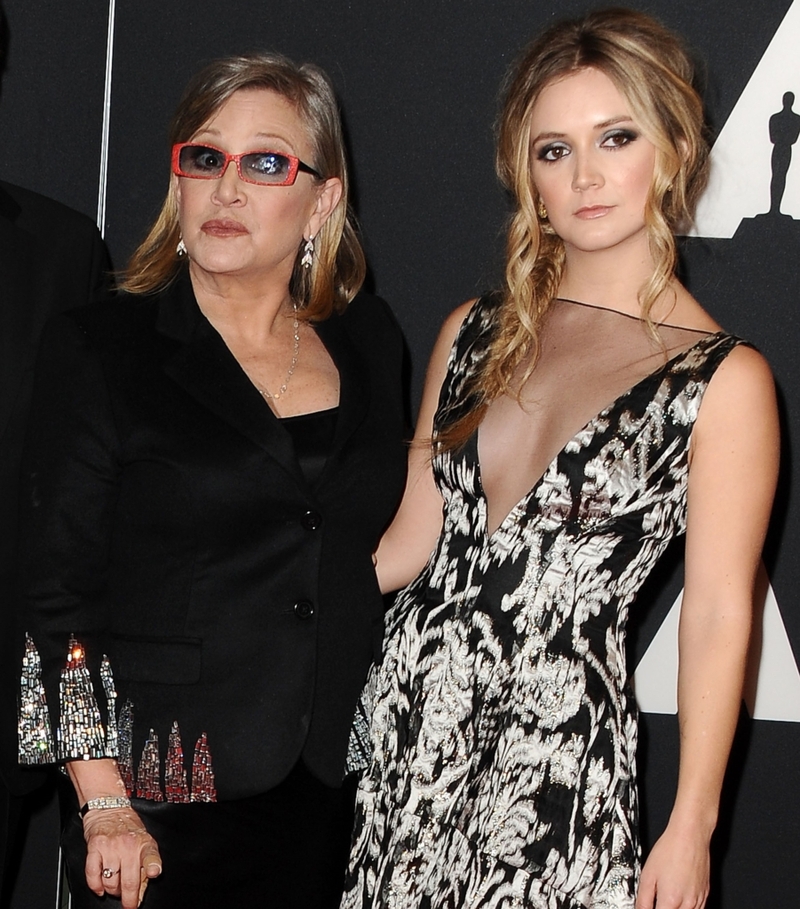 Carrie Fisher & Billie Lourd | Getty Images Photo by Jason LaVeris/FilmMagic