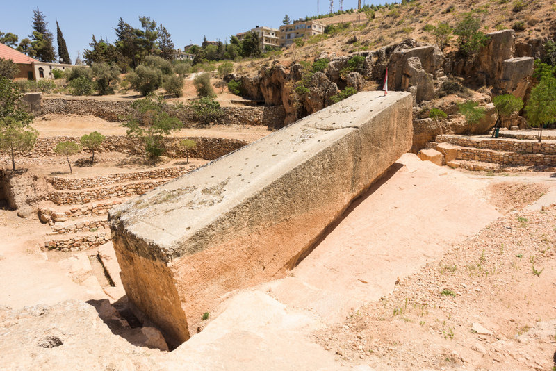 La piedra de la mujer embarazada (Piedras de Baalbek) | Shutterstock