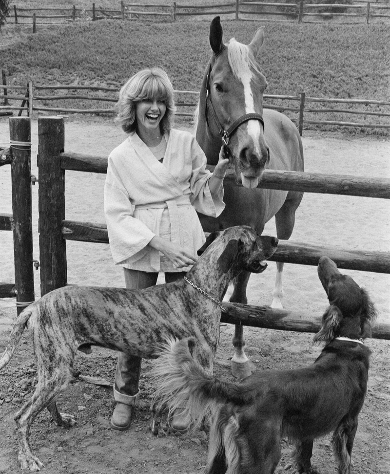 Her Passion For Animals | Alamy Stock Photo