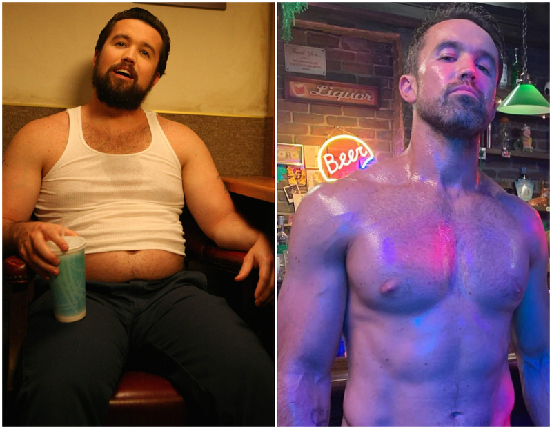 Rob McElhenney - 70 Pounds | MovieStillsDB & Instagram/@robmcelhenney