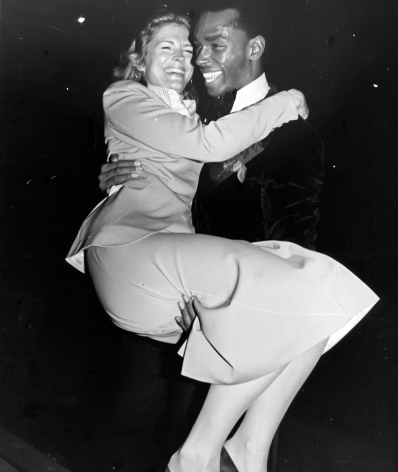 Actor Sterling St. Jacques Carries Candace Bergen in NYC | Getty Images Photo by PL Gould/Images