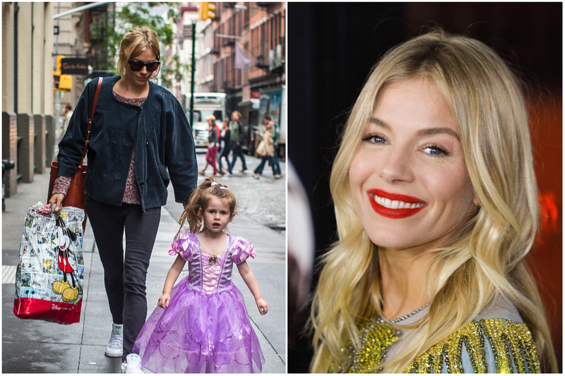 Marlowe Ottoline Layng Sturridge & Sienna Miller | Alamy Stock Photo by WENN Rights Ltd & Joseph Martinez/PictureLux/The Hollywood Archive 