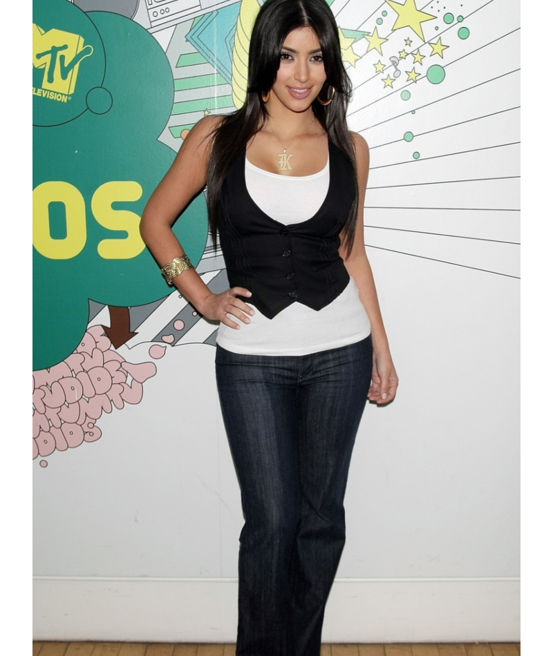 Eita, Kim, o que aconteceu aqui? | Getty Images Photo by Scott Gries