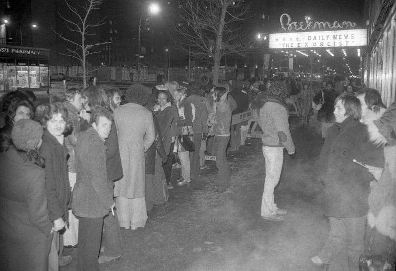 Moviegoers Wait in Line to Watch “The Exorcist” in Theaters | Getty Images Photo by Bettmann 