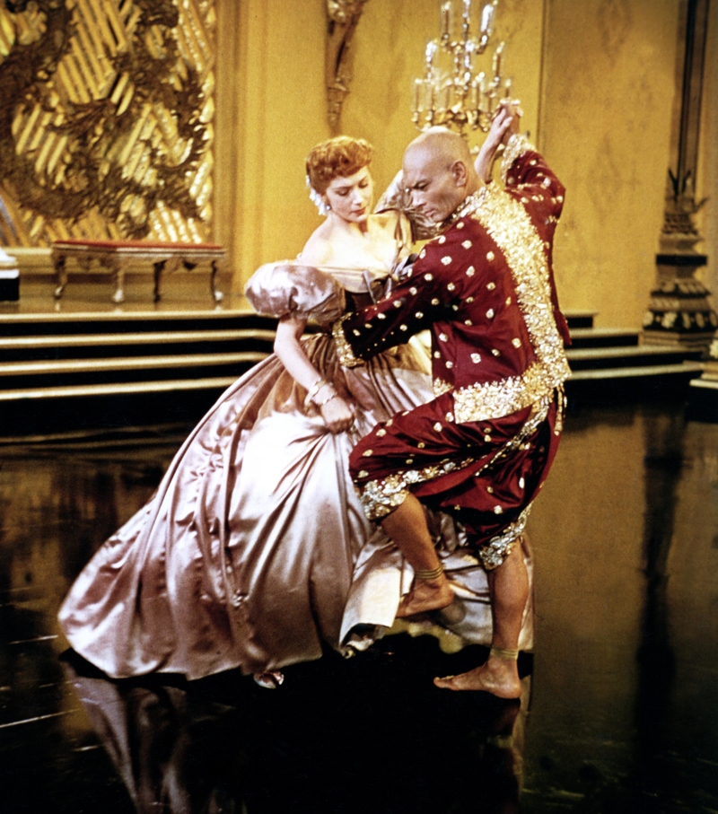 Anna y el rey en “El rey y yo” | Alamy Stock Photo by 20 CENTURY FOX/All Star Picture Library