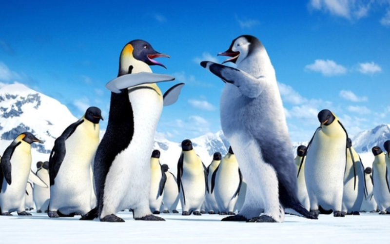 Los audaces movimientos de Mumble en “Happy Feet” | Alamy Stock Photo by Warner Bros/Courtesy Everett Collection