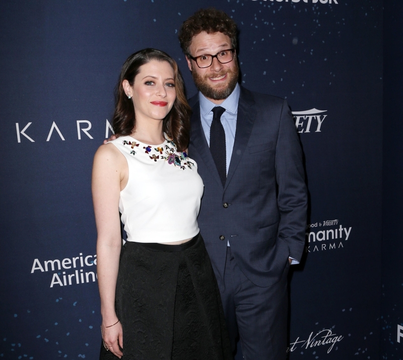 Seth Rogen et Lauren Miller – Ensemble Depuis 2004 | Alamy Stock Photo by WENN Rights Ltd 