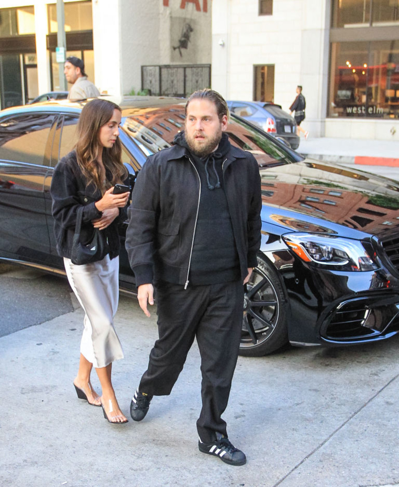 Ruptura: Jonah Hill y Gianna Santos | Getty Image Photo by gotpap/Bauer-Griffin/GC Images