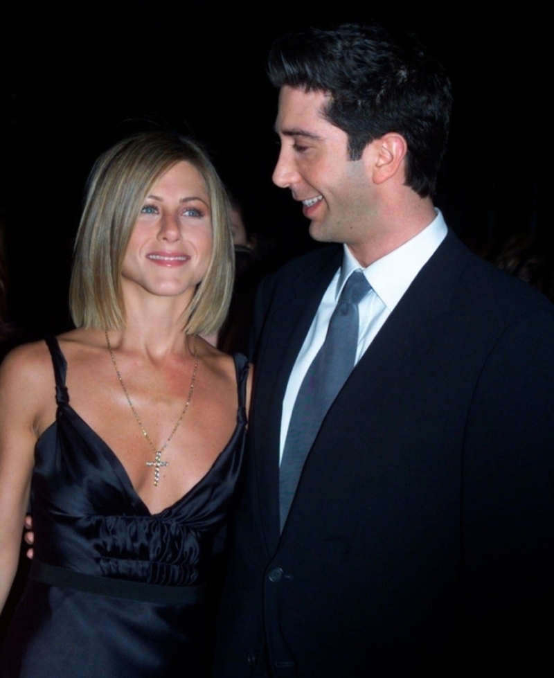 Romance: Jennifer Aniston y David Schwimmer | Alamy Stock Photo