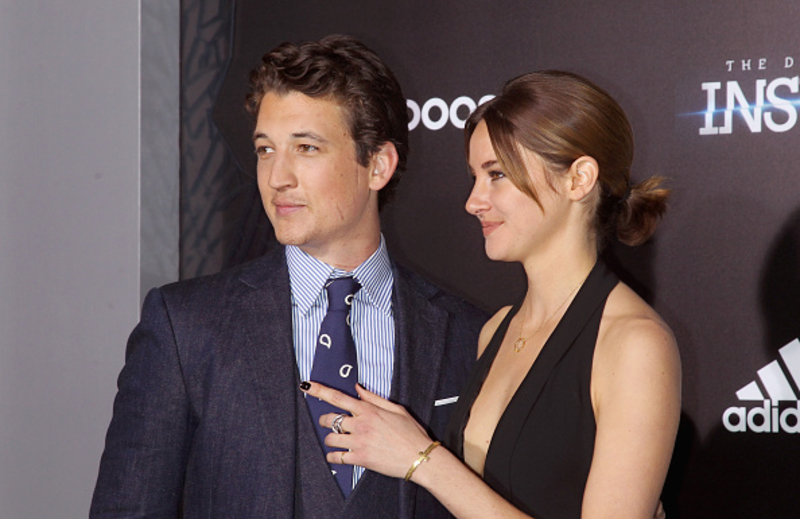 Miles Teller e Shailene Woodley Tinham Nojo Um Do Outro | Getty Images Photo by Jim Spellman/WireImage