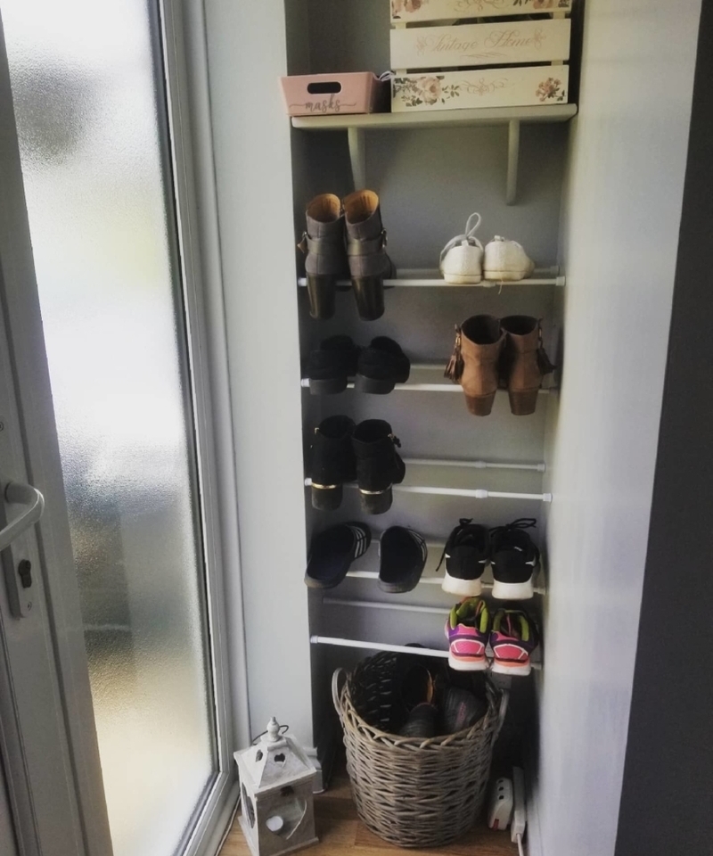 Shoe Organizer | Instagram/@athomeintheclose