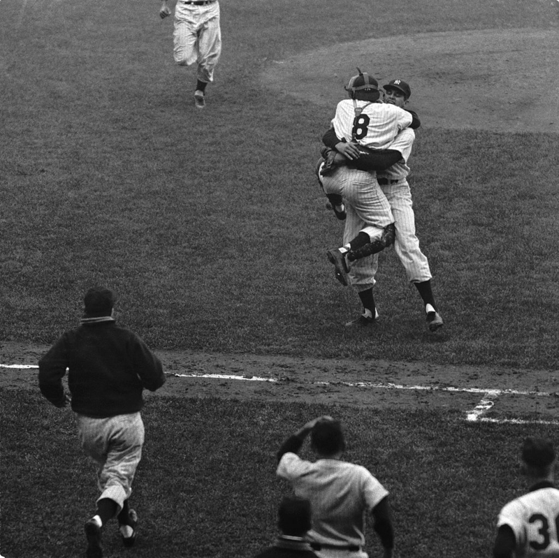 DON LARSEN Y YOGI BERRA | Getty Images Photo by Diamond Images