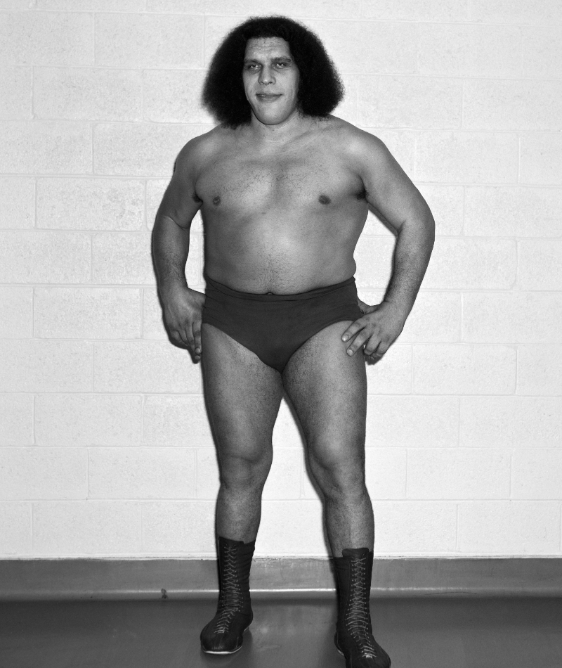 André “el gigante” – 2,06 m., 235 kg. | Getty Images Photo by The Stanley Weston Archive