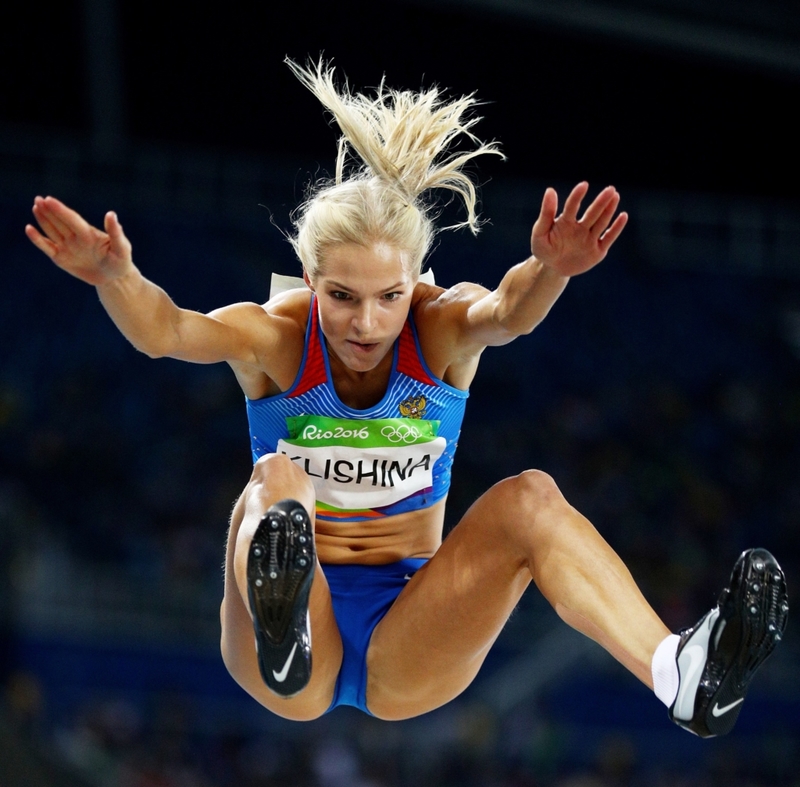 Darya Klishina – 1,80 m. | Getty Images Photo by Ian Walton