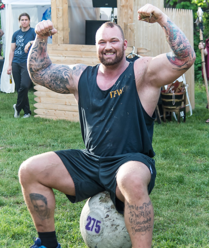 Hafthor Julius “Thor” Bjornsson – 2,06 m., 181 kg. | Getty Images Photo by Gilbert Carrasquillo